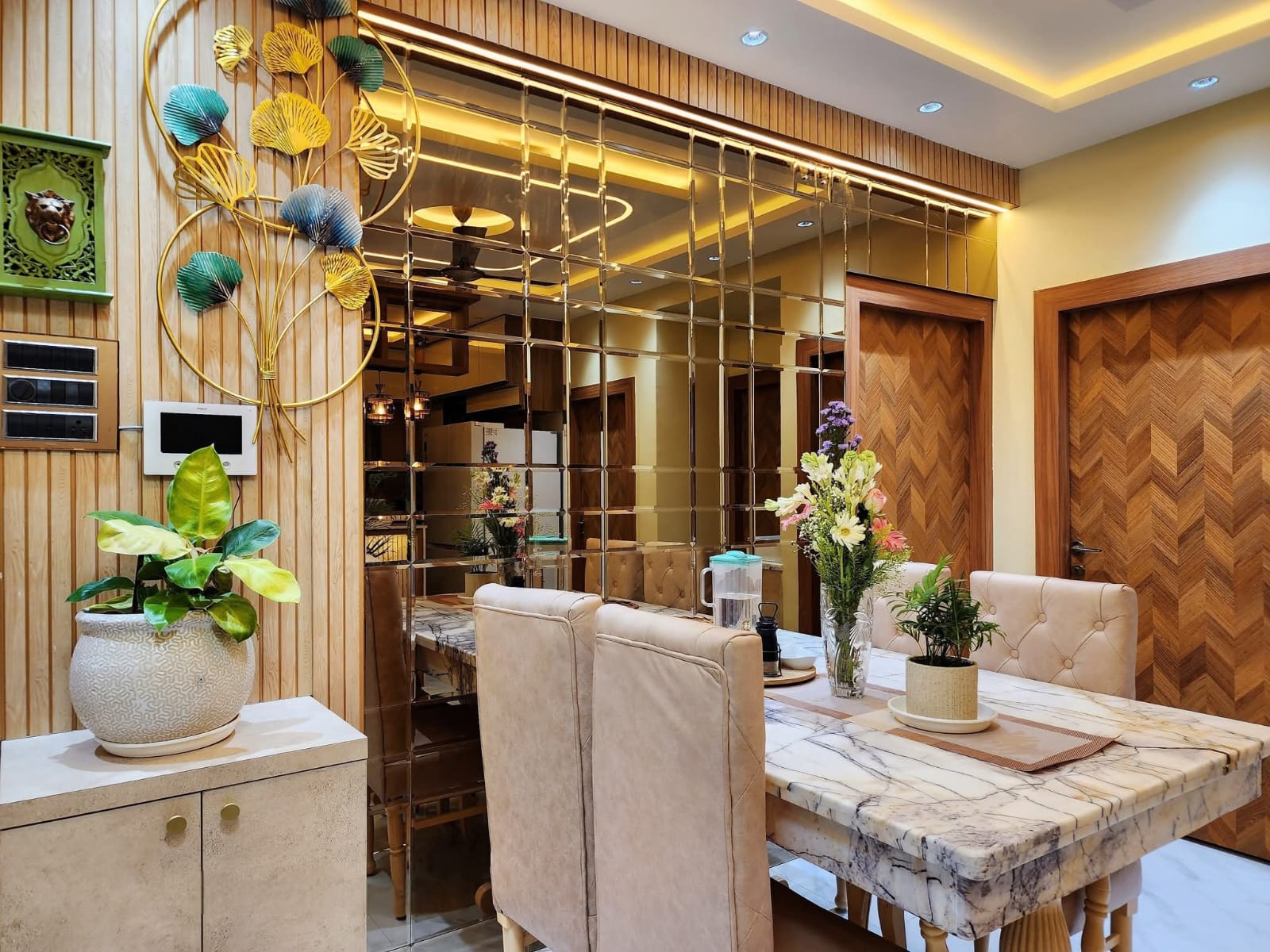 Luxury living room interior